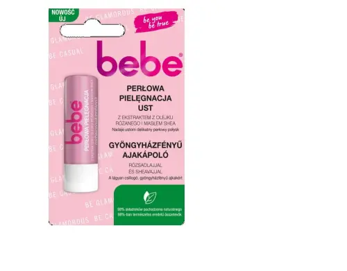 J&amp;J Bebe Perłowa Pomadka do ust 4,9g-24497