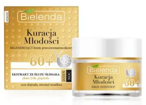 Bielenda Kuracja Młodości Krem 60+ regenerujący przeciwzmarszczkowy 50ml