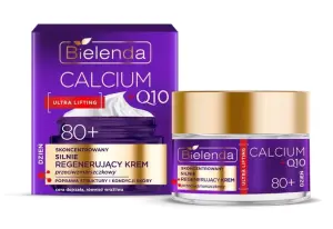 Bielenda Calcium + Q10 Skoncentrowany silnie regenerujący krem przeciwzmarszczkowy 80+ 50 ml