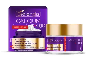 Bielenda Calcium + Q10 Ultra bogaty odbudowujący krem-koncentrat przeciwzmarszczkowy na noc 50 ml