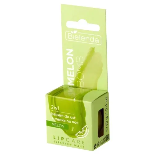 Bielenda Lipcare 2w1 Balsam+ Maska do Ust Melon 10 g-25251