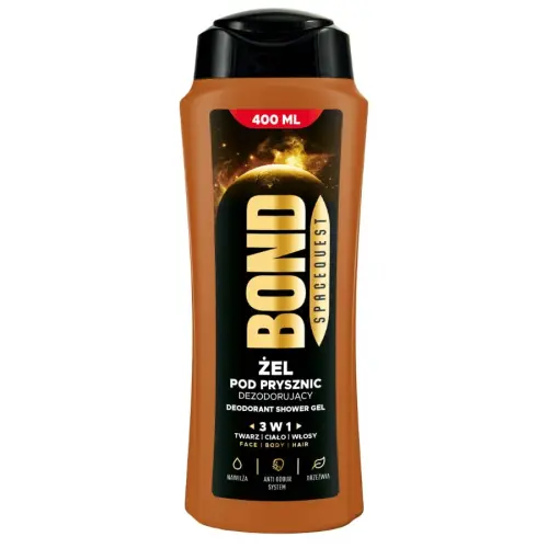 BOND Spacequest Żel pod prysznic dezodorujący 400 ml-25976