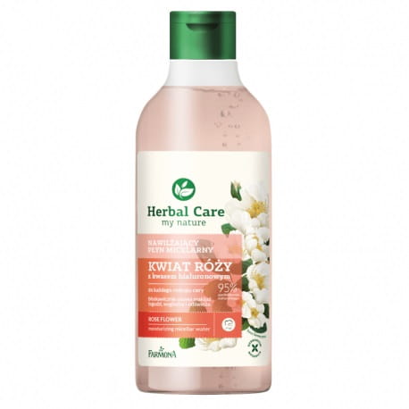 HERBAL CARE Nawilżający płyn micelarny Kwiat Róży 400 ml-26129