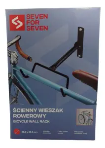 Seven for seven Wieszak ścienny na rower, 27,5 x 39,5 cm 