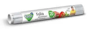 Forte+ Folia aluminiowa gruba i wytrzymała 20 m rolka