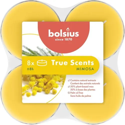 Bolsius True Scents Podgrzewacz zapachowy  Maxi Mimosa 8szt-26352