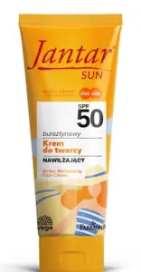 JANTAR SUN bursztynowy nawilżający krem do twarzy SPF 50, 50 ML