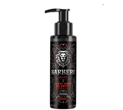 Krem do brody i twarzy Barbero Lekki Odżywienie&amp;Wygładzenie 100ml-26108