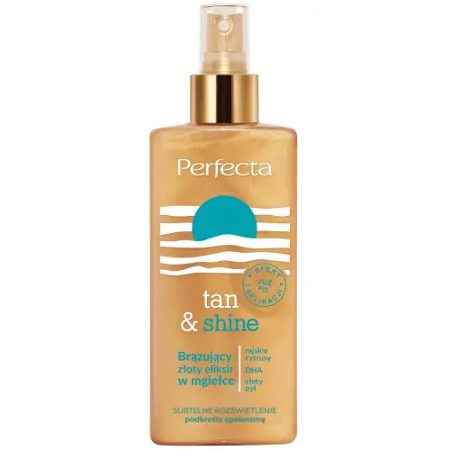 PERFECTA Tan&amp;Shine Brązujący eliksir w mgiełce -26529