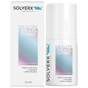 SOLVERX Pearl and Shine Krem do twarzy i pod oczy 
