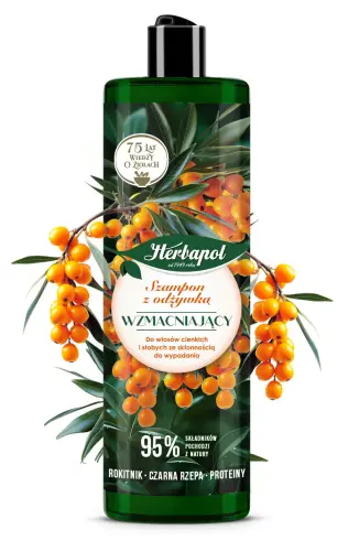 HERBAPOL Szampon z odzywka wzmacniajacy Rokitnik -26823