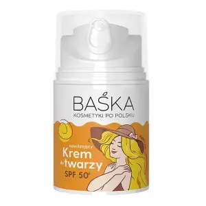 BAŚKA Nawilżający krem do twarzy SPF 50+
