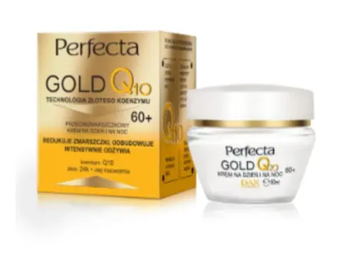 PERFECTA Gold Q10 Krem przeciwzmarszczkowy na dzien i na noc 60+ 50 ml-26207