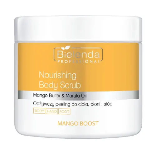 Bielenda Professional Mango Boost Odżywczy Peeling Do Ciała, Dłoni I Stóp, 550g-27051