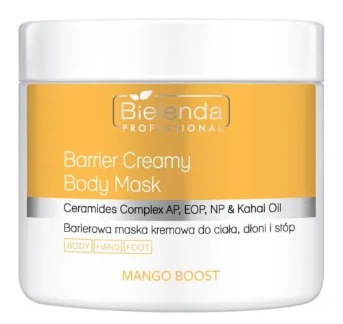 Bielenda Professional Mango Boost Barierowa Maska Kremowa Do Ciała, Dłoni I Stóp, 600g-27053