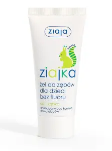 ZIAJA Żel do zębów dla dzieci bez fluoru od 1 ząbka 