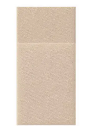 Paw Serwetki z bibuły kieszonka na sztućce Piaskowy beż  40x40 cm, 25 szt-27221