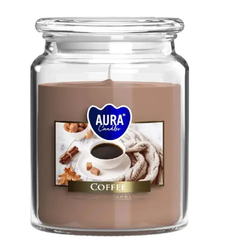 AURA Świeca zapachowa Kawa 500g-27593