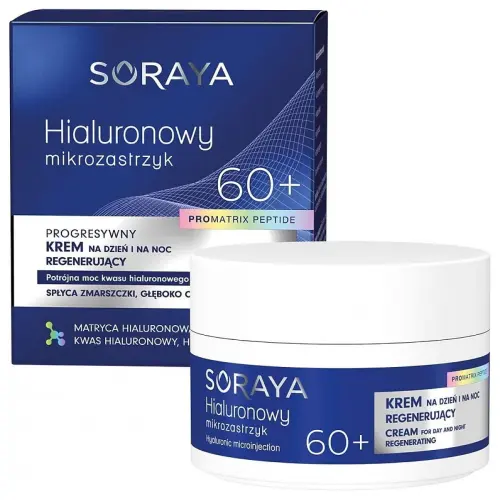 SORAYA Hialuronowy Mikrozastrzyk Krem 60+ 50ml-27678