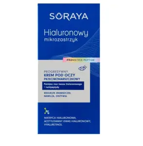 SORAYA Hialuronowy Mikrozastrzyk Krem pod oczy 15 ml