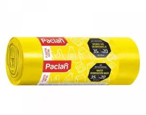 PACLAN worki do segregacji PLASTIK 35 L 20 szt