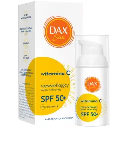 DAX SUN Witamina C Rozświetlający krem SPF 50+
