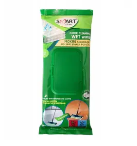 SMART Clean Mokre ścierki do sprzątania podłogi 12 szt 
