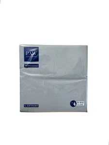 PAW Serwetki SoftPoint 38x38 cm 50 szt Szare 