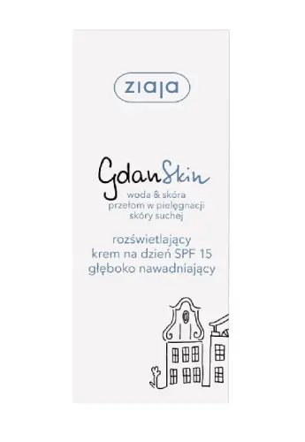 ZIAJA GdanSkin krem na dzień rozświetlający SPF 15-28548