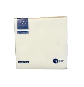 PAW Serwetki SoftPoint 38x38 cm 50 szt Białe 