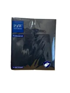 PAW Serwetki SoftPoint Kieszonki 32x38 cm 50 szt Czarne 