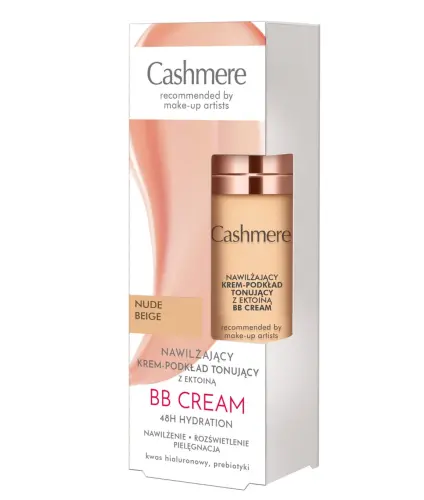 CASHMERE Nawilżający Krem BB Nude Beige 30 ml-27986