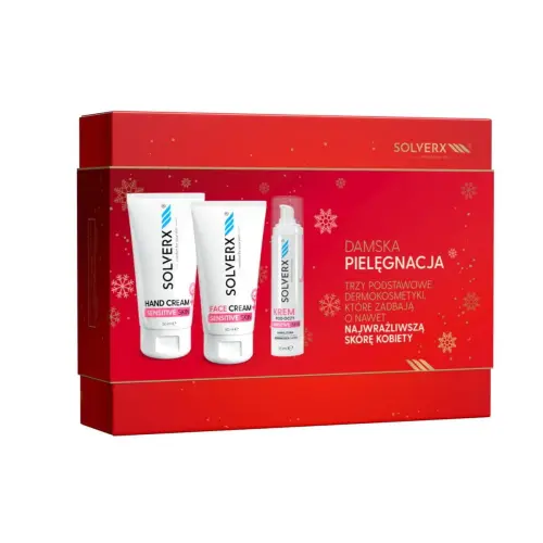 SOLVERX Zestaw prezentowy Sensitive Skin -28203