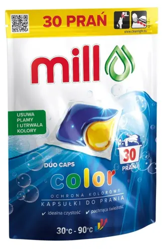 MILL Kapsułki do prania Duo Caps Kolor 30 szt -28996