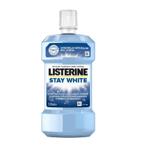 LISTERINE Płyn do płukania STAY WHITE 500 ml -29165