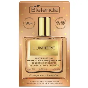 BIELENDA Lumiere Suchy olejek pielęgnacyjny ze złotem 50 ml 