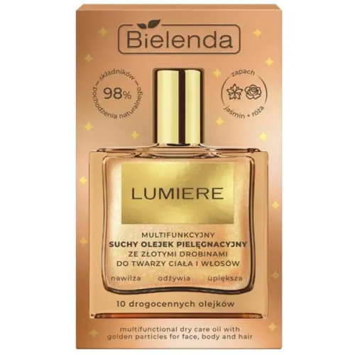 BIELENDA Lumiere Suchy olejek pielęgnacyjny ze złotem 50 ml -29324