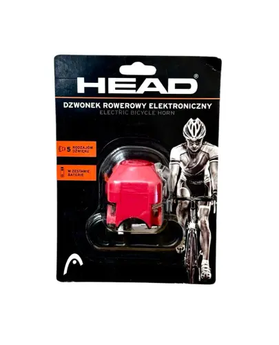HEAD Elektroniczny dzwonek rowerowy -29293