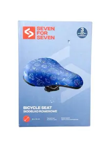 SEVEN FOR 7 Siodełko do roweru Niebieskie 