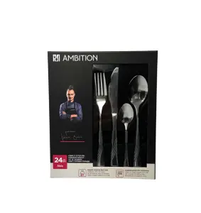 AMBITION Komplet sztućcców dla 6 osób ALEX 