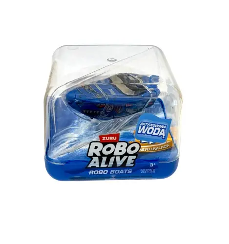 ZAB ZURU Robo Boats Motorówka Niebieska -29604