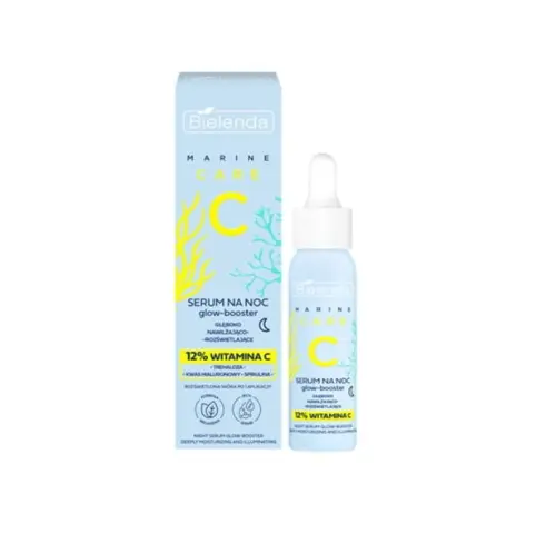 BIELENDA Marine Care Serum na noc Glow Booster 30 ml -29382