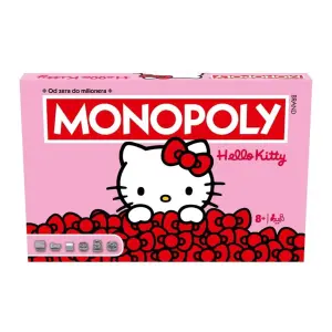 ZAB Hasbro Monopoly Gra Edycja Hello Kitty  8+