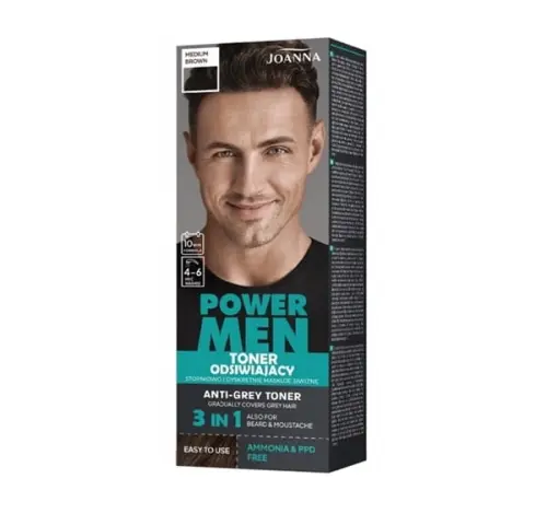 JOANNA Men Toner Odsiwiający 03 Średni Brąz -29782