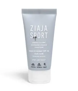 ZIAJA Sport Krem Ochronny SPF 50 UVA+UVB 50 ml 