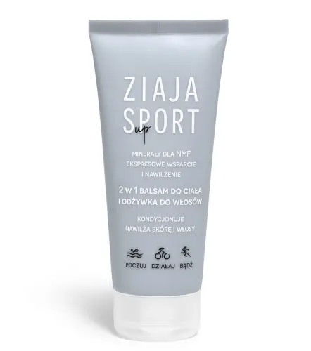 ZIAJA Sport 2w1 Balsam do ciała i odżywka do włosów 200 ml -29977