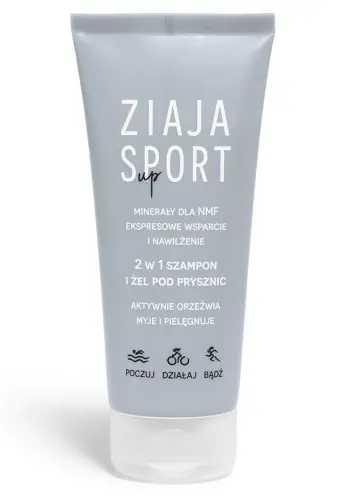 ZIAJA Sport 2w1 Żel pod prysznic i szampon 200 ml -29978