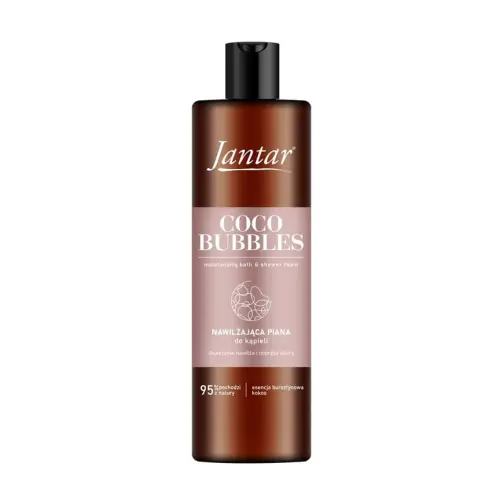 JANTAR Nawilżająca piana do kąpieli Coco Bubbles 400 ml -30051
