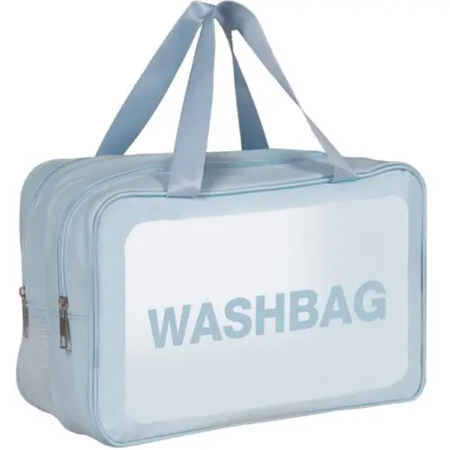 TOP CHOICE Kosmetyczka WASHBAG Niebieska -30026