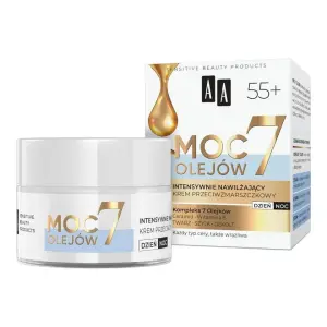 AA Moc Olejków Krem do twarzy 55+ 50 ml